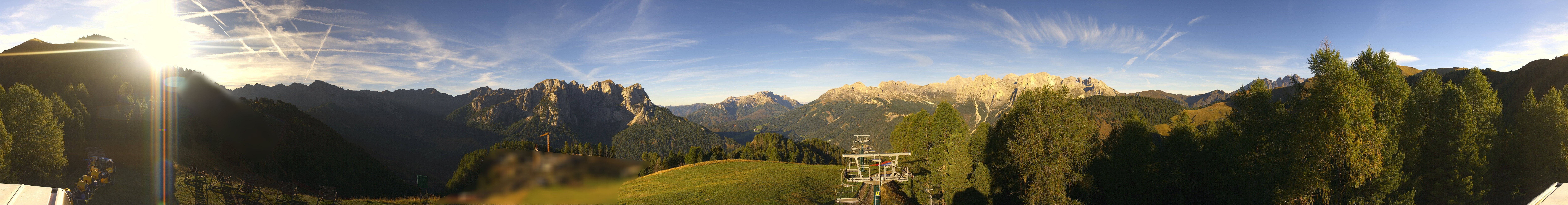 Archiv Foto Webcam Panorama Pozza di Fassa - Buffaure