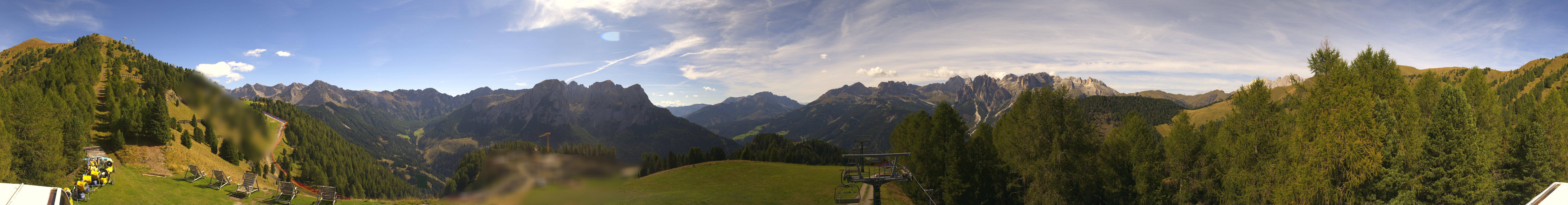 Archiv Foto Webcam Panorama Pozza di Fassa - Buffaure