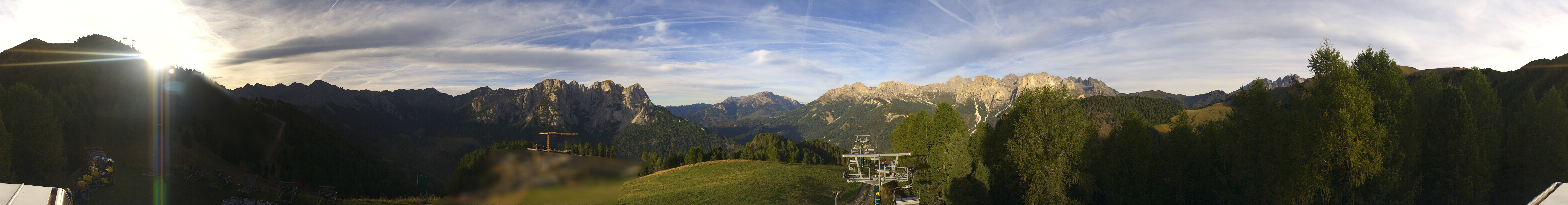 Archiv Foto Webcam Panorama Pozza di Fassa - Buffaure