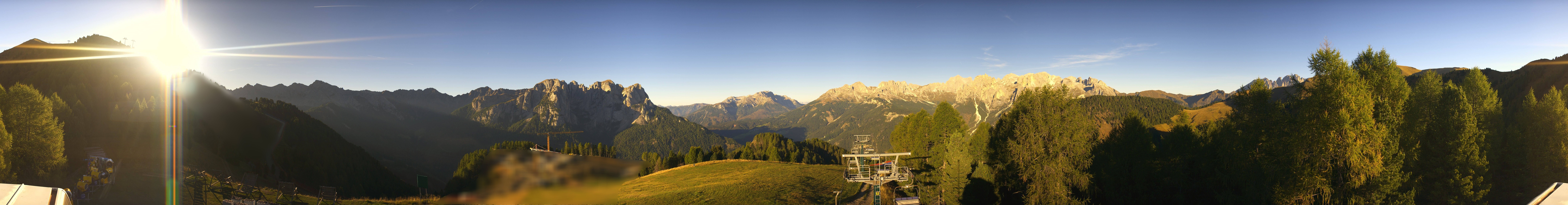 Archiv Foto Webcam Panorama Pozza di Fassa - Buffaure