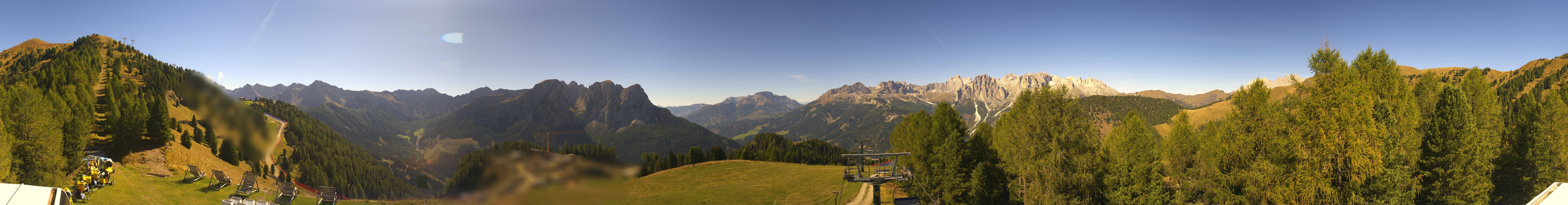 Archiv Foto Webcam Panorama Pozza di Fassa - Buffaure