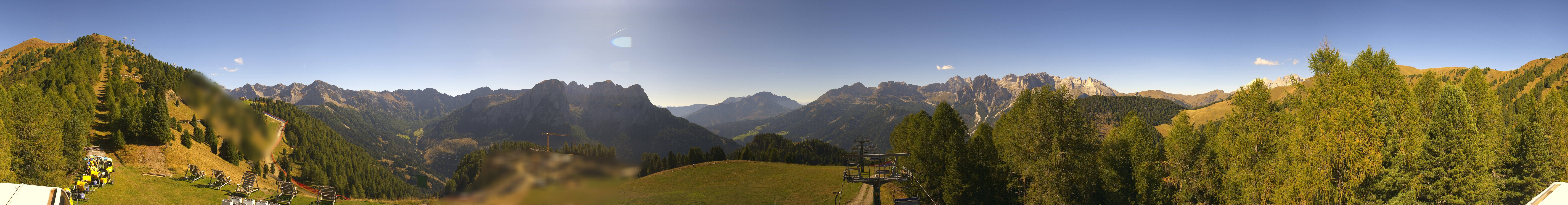 Archiv Foto Webcam Panorama Pozza di Fassa - Buffaure