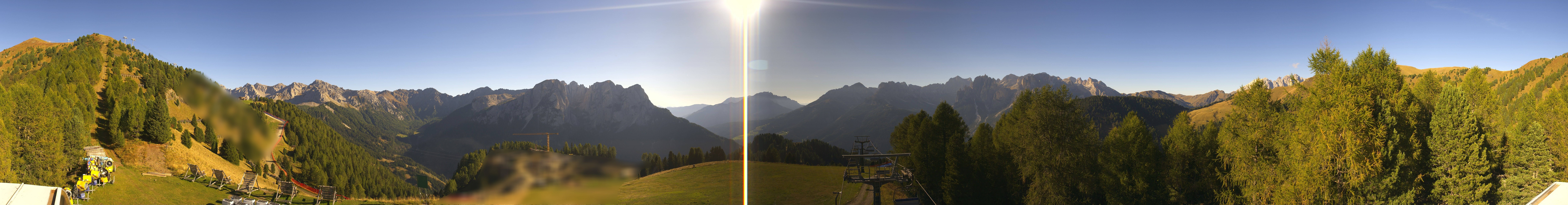 Archiv Foto Webcam Panorama Pozza di Fassa - Buffaure
