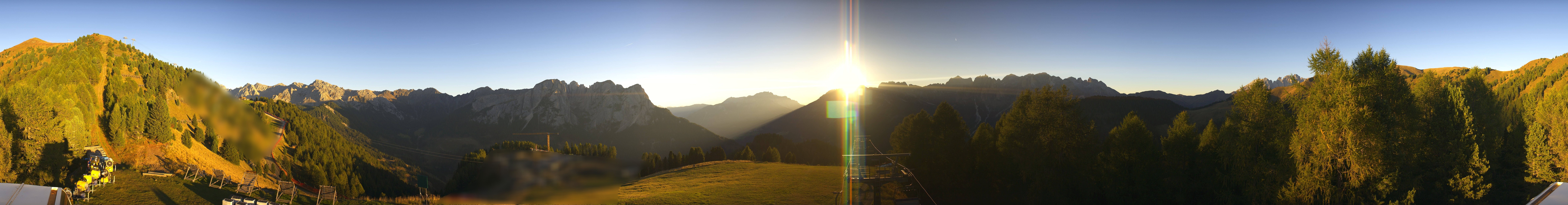 Archiv Foto Webcam Panorama Pozza di Fassa - Buffaure