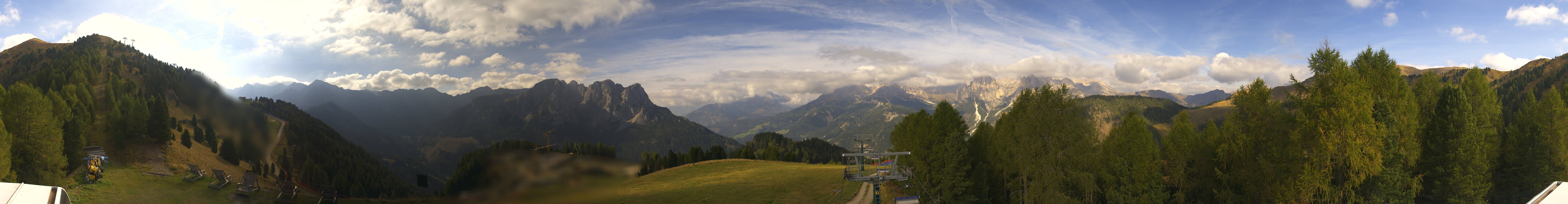 Archiv Foto Webcam Panorama Pozza di Fassa - Buffaure