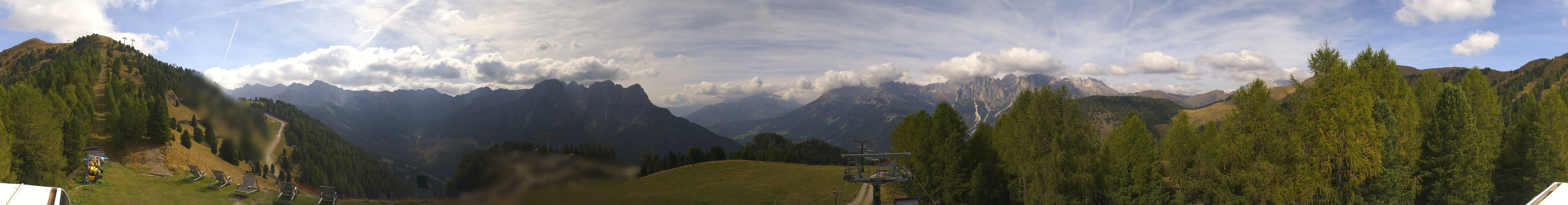 Archiv Foto Webcam Panorama Pozza di Fassa - Buffaure