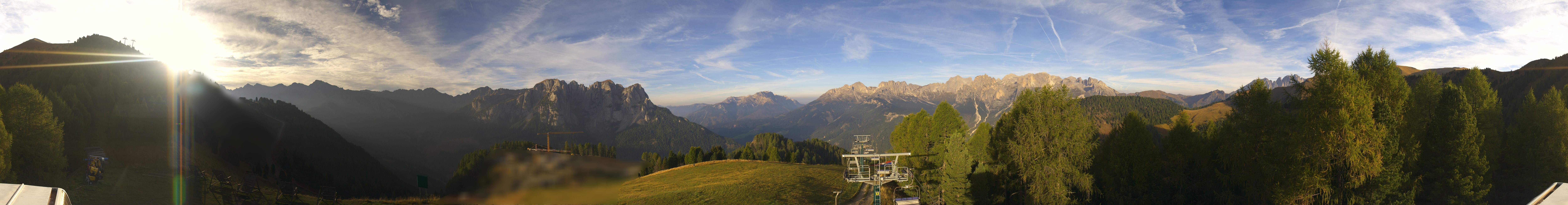 Archiv Foto Webcam Panorama Pozza di Fassa - Buffaure
