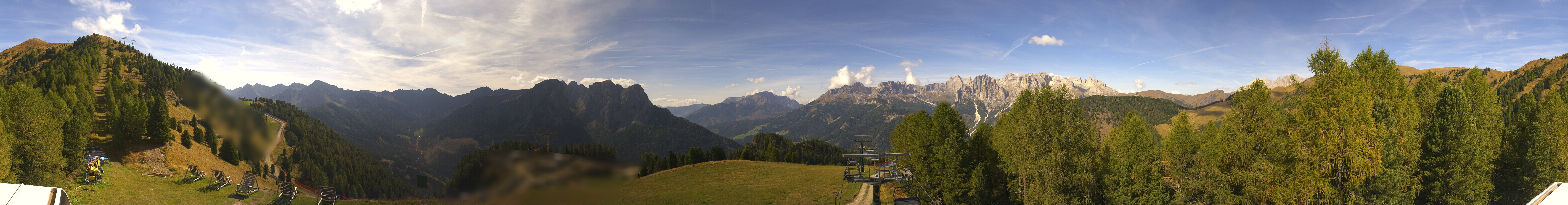 Archiv Foto Webcam Panorama Pozza di Fassa - Buffaure