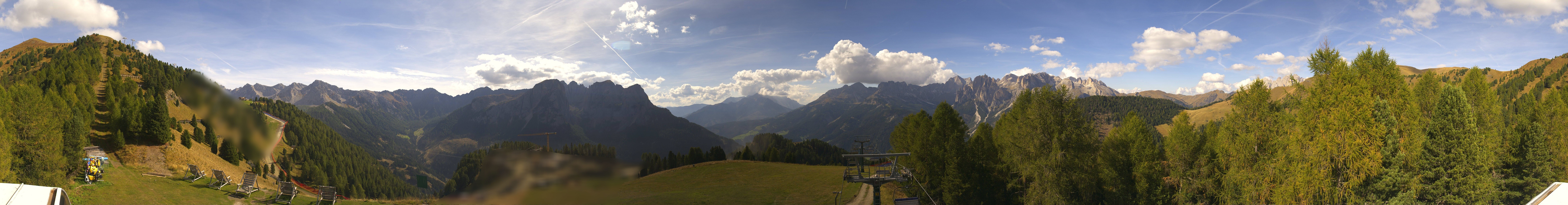 Archiv Foto Webcam Panorama Pozza di Fassa - Buffaure