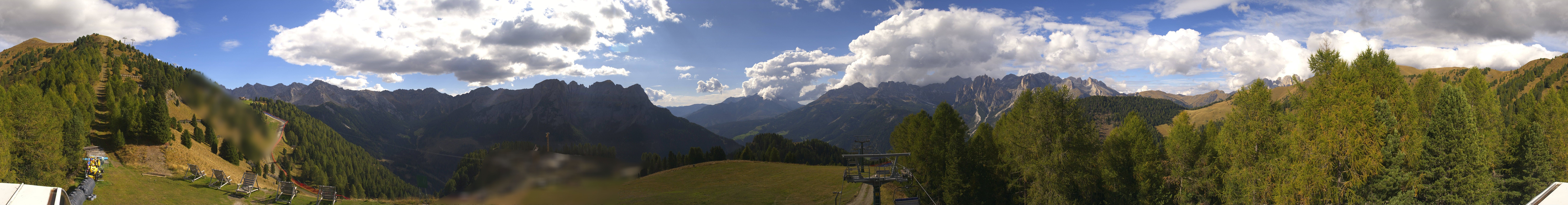 Archiv Foto Webcam Panorama Pozza di Fassa - Buffaure