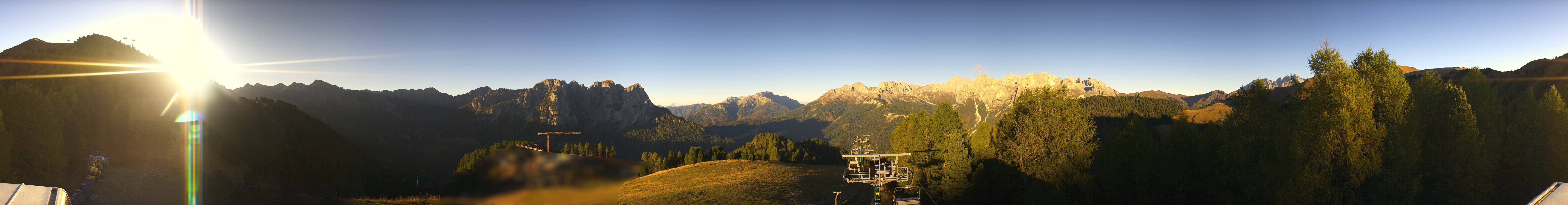 Archiv Foto Webcam Panorama Pozza di Fassa - Buffaure