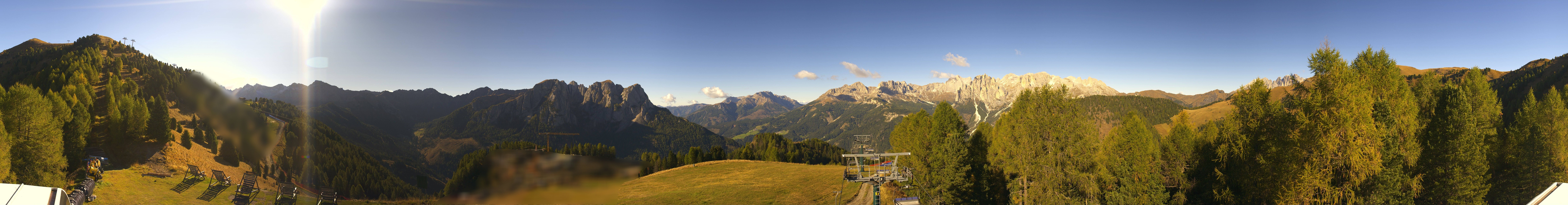 Archiv Foto Webcam Panorama Pozza di Fassa - Buffaure