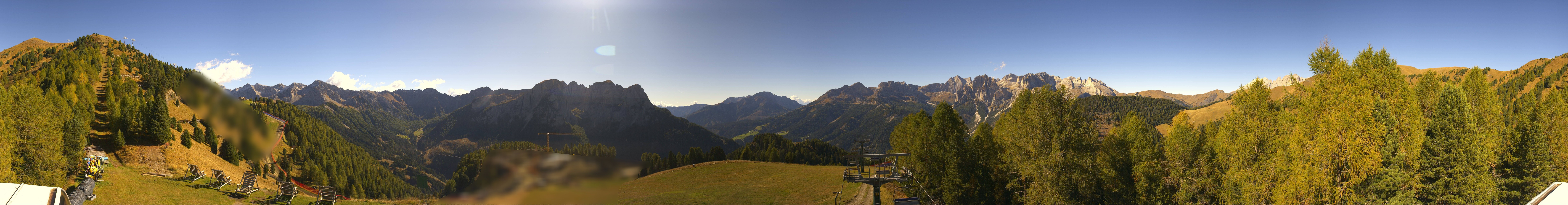 Archiv Foto Webcam Panorama Pozza di Fassa - Buffaure