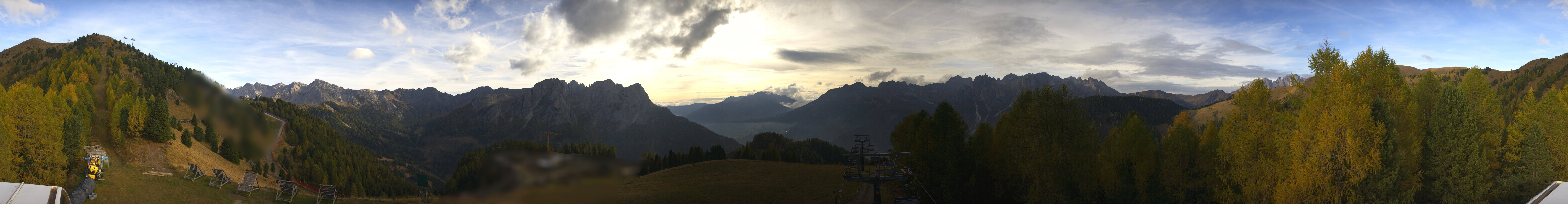 Archiv Foto Webcam Panorama Pozza di Fassa - Buffaure
