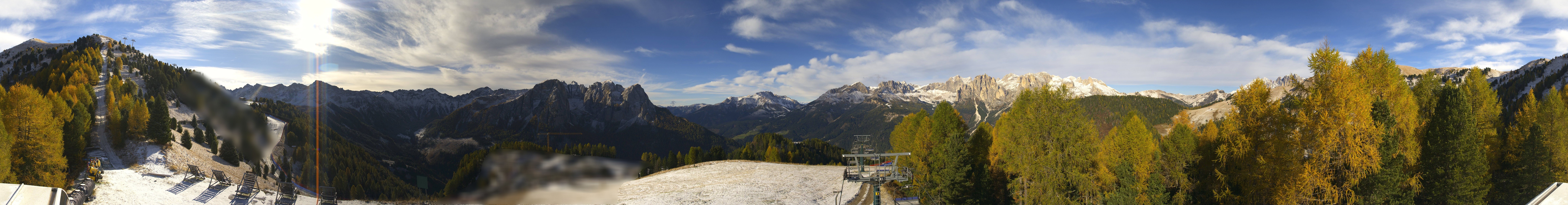 Archiv Foto Webcam Panorama Pozza di Fassa - Buffaure