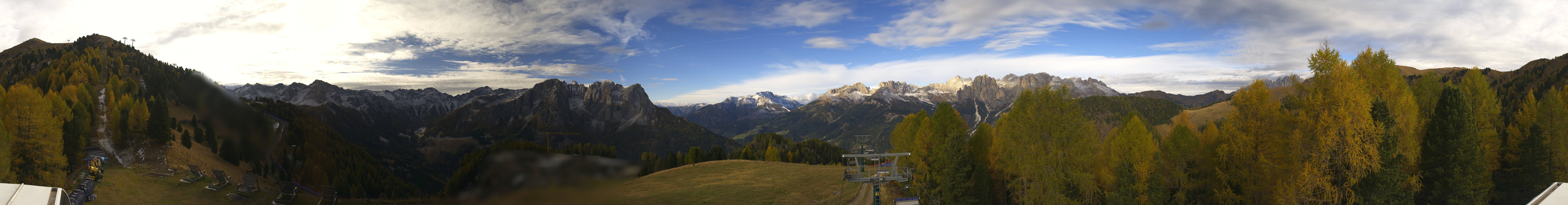 Archiv Foto Webcam Panorama Pozza di Fassa - Buffaure
