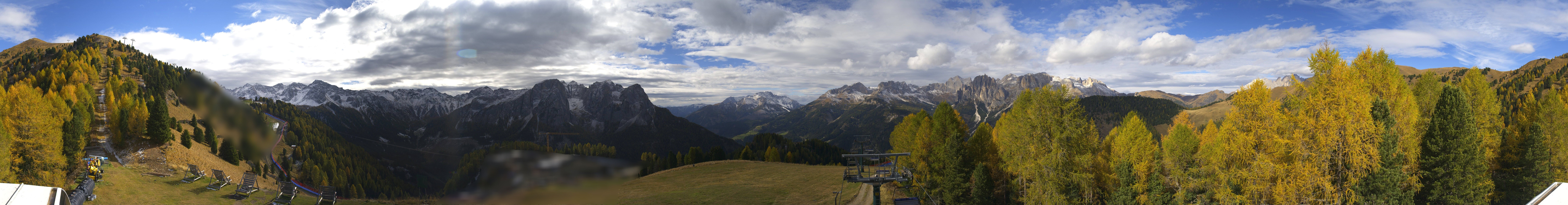 Archiv Foto Webcam Panorama Pozza di Fassa - Buffaure