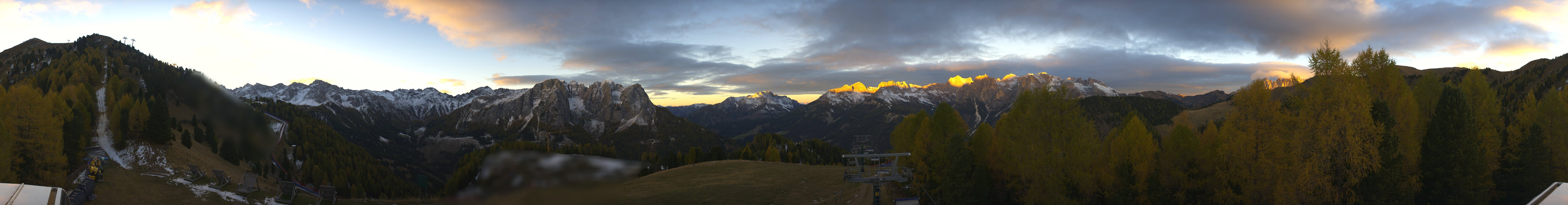 Archiv Foto Webcam Panorama Pozza di Fassa - Buffaure