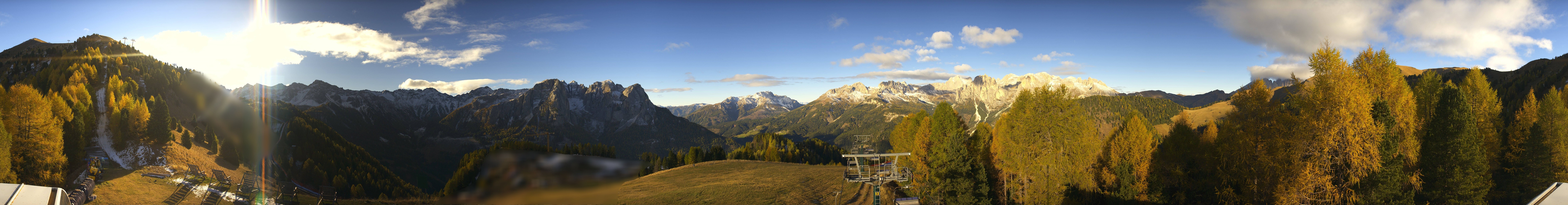 Archiv Foto Webcam Panorama Pozza di Fassa - Buffaure