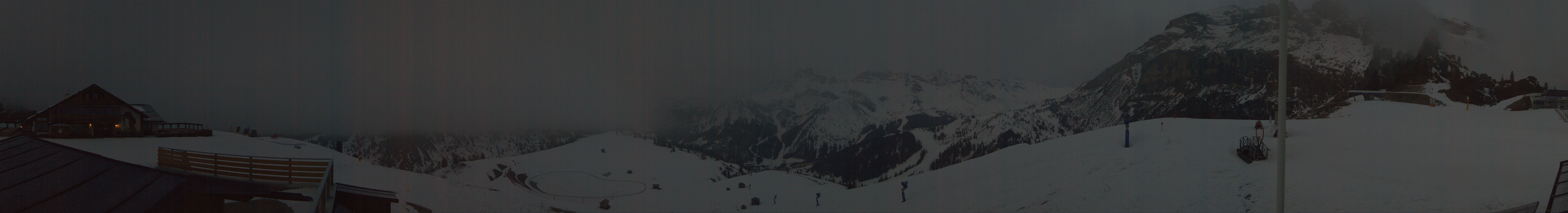 Archiv Foto Webcam Rundblick Bec de Roces, Arabba