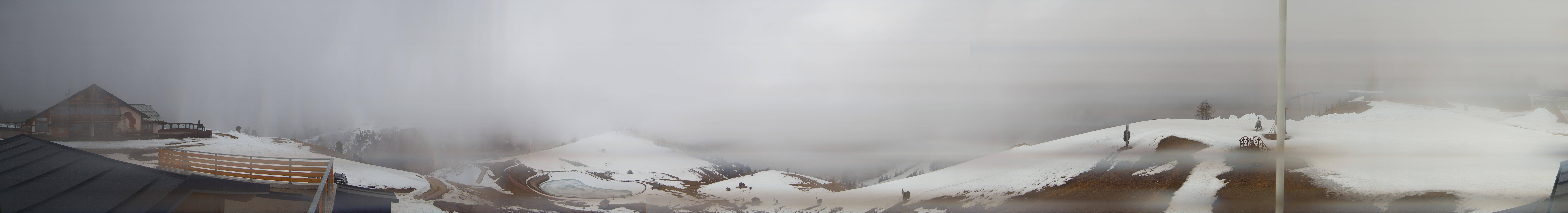 Archiv Foto Webcam Rundblick Bec de Roces, Arabba