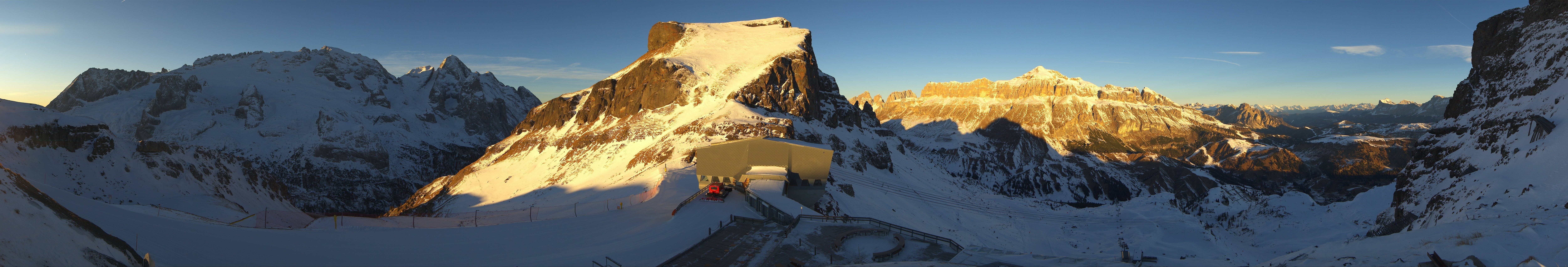 Archiv Foto Webcam Rundblick Arabba