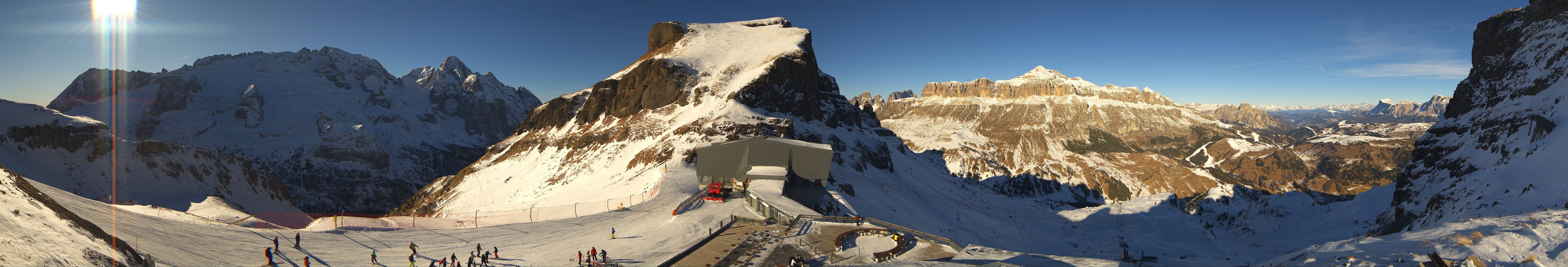 Archiv Foto Webcam Rundblick Arabba