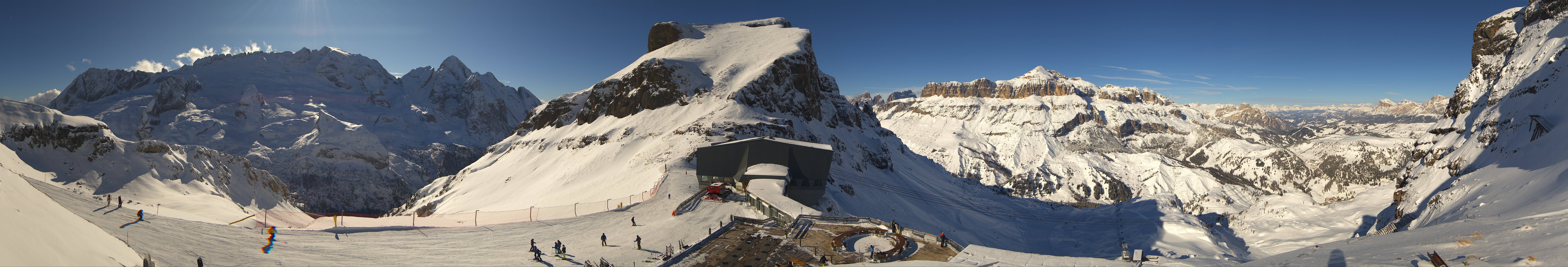 Archiv Foto Webcam Rundblick Arabba