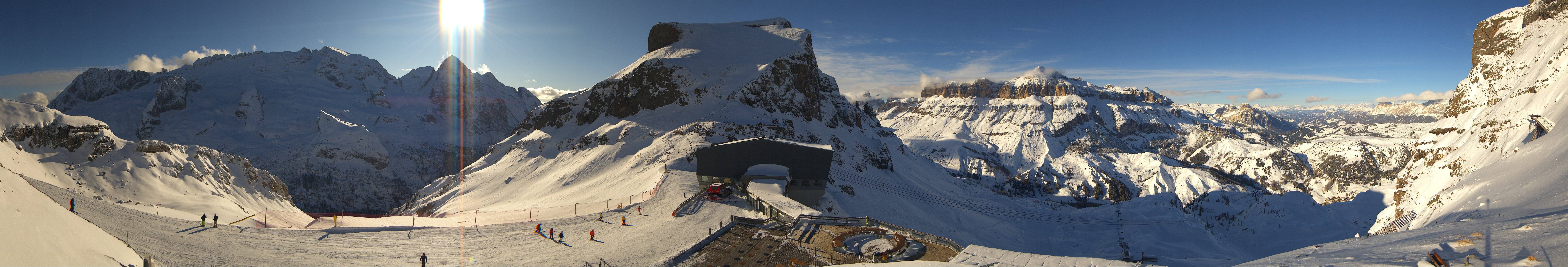 Archiv Foto Webcam Rundblick Arabba