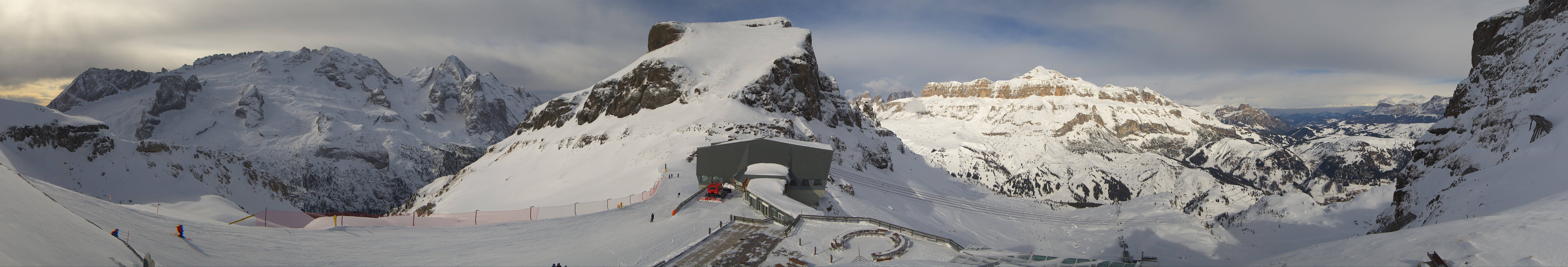 Archiv Foto Webcam Rundblick Arabba