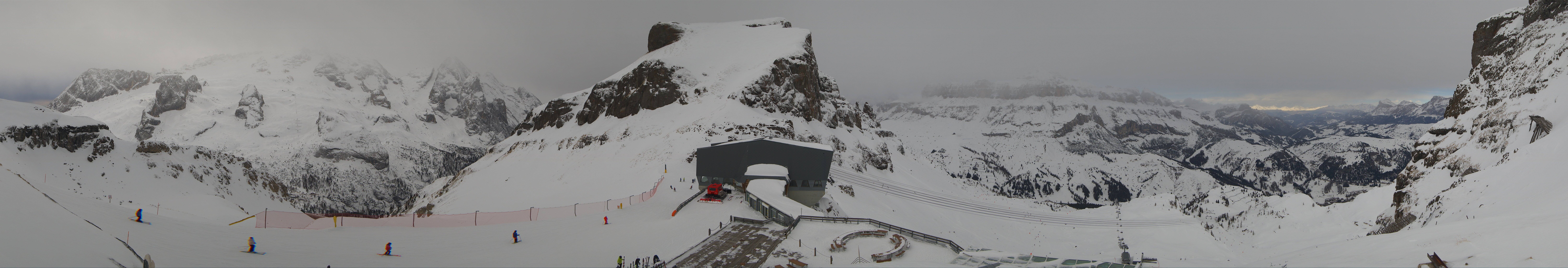 Archiv Foto Webcam Rundblick Arabba