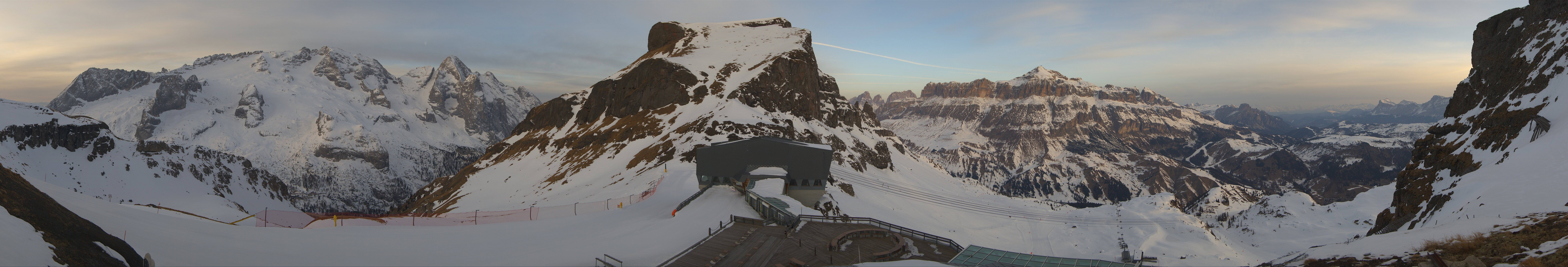 Archiv Foto Webcam Rundblick Arabba