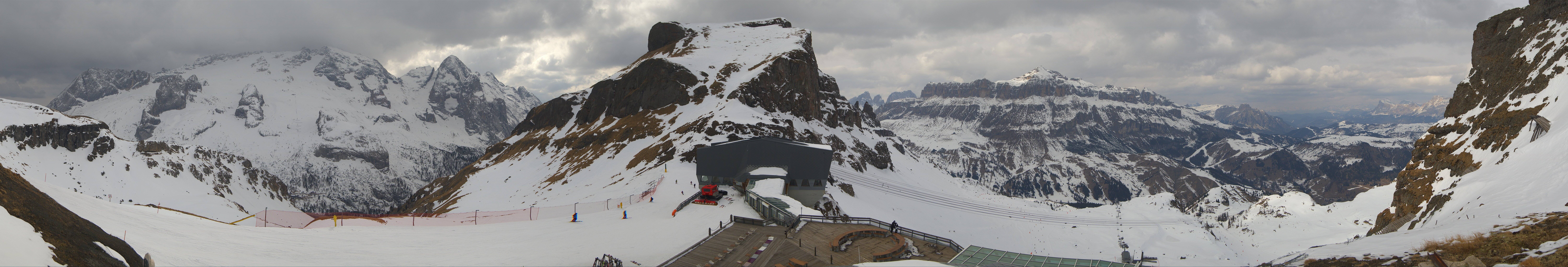 Archiv Foto Webcam Rundblick Arabba