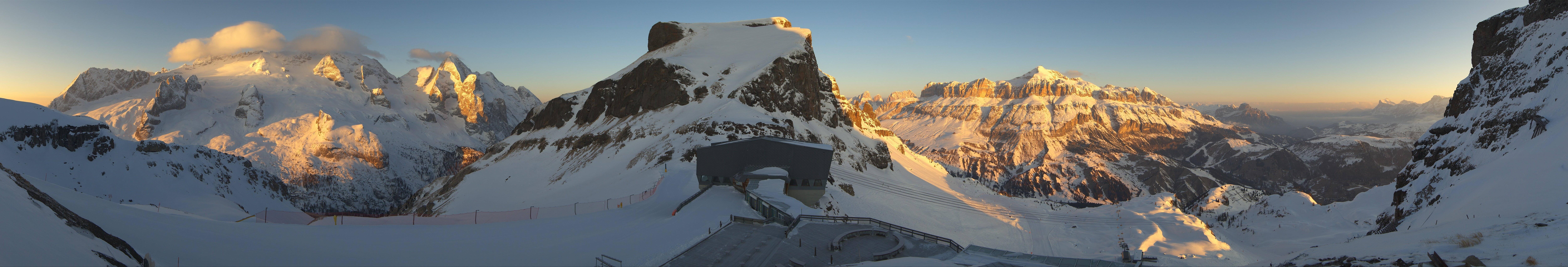 Archiv Foto Webcam Rundblick Arabba