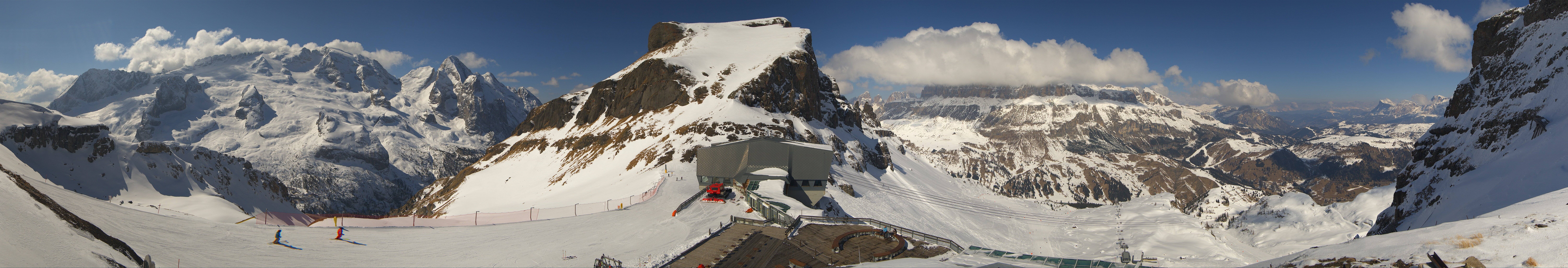 Archiv Foto Webcam Rundblick Arabba