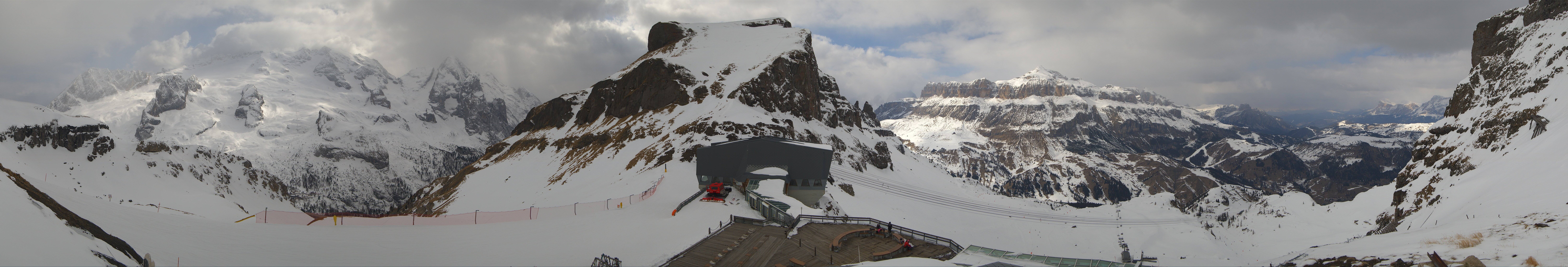 Archiv Foto Webcam Rundblick Arabba