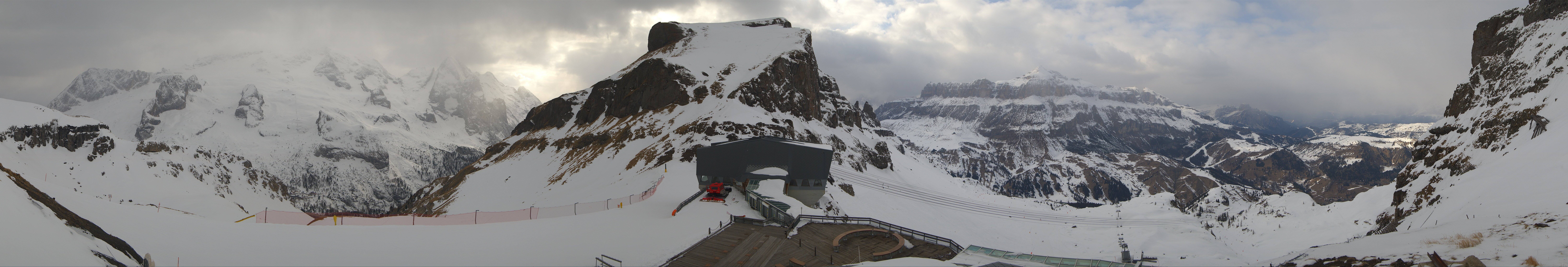 Archiv Foto Webcam Rundblick Arabba