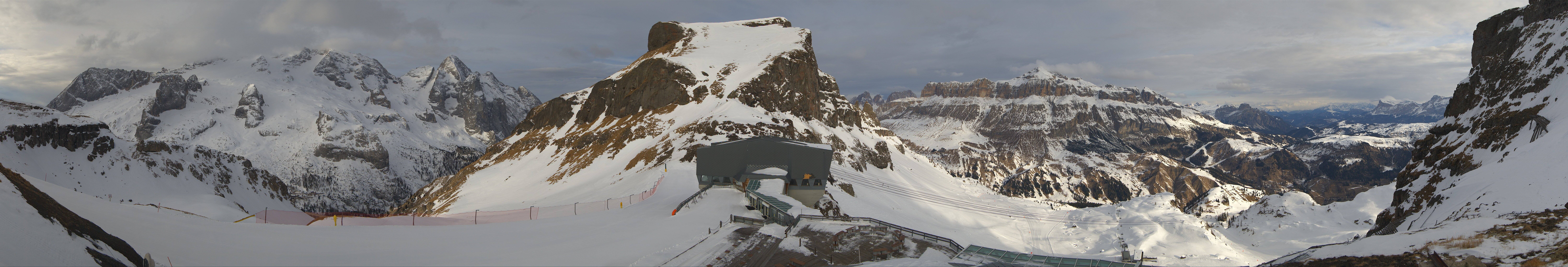 Archiv Foto Webcam Rundblick Arabba