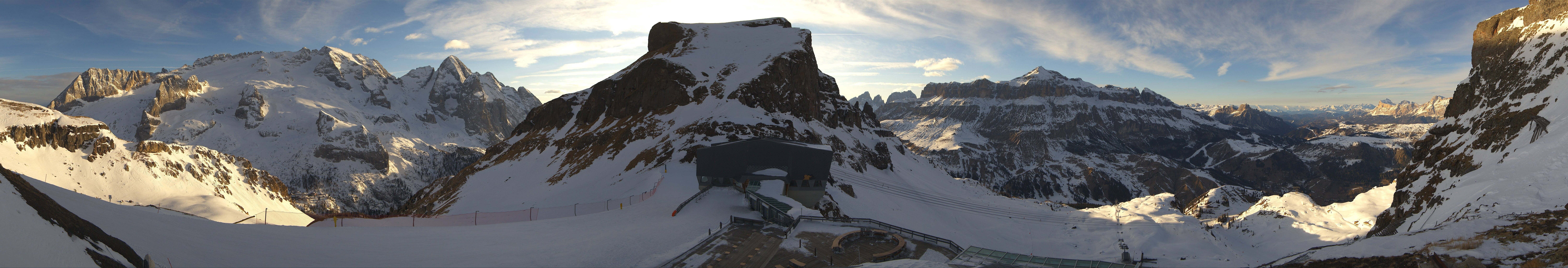 Archiv Foto Webcam Rundblick Arabba