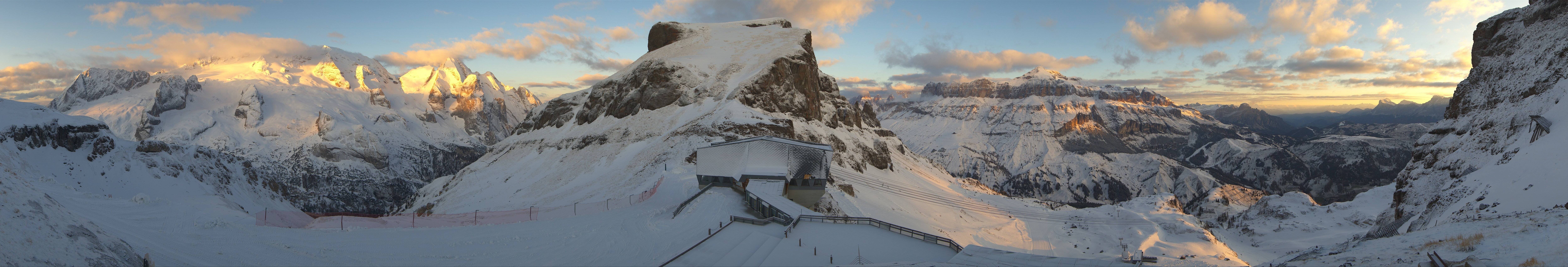 Archiv Foto Webcam Rundblick Arabba