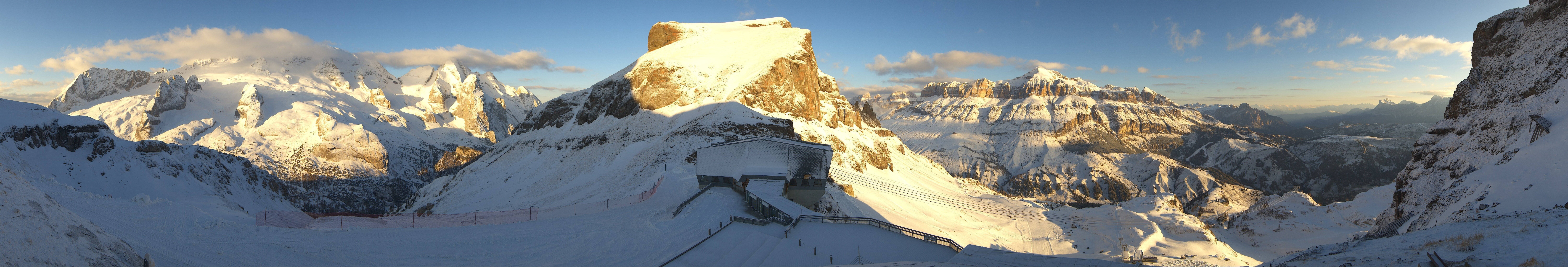 Archiv Foto Webcam Rundblick Arabba