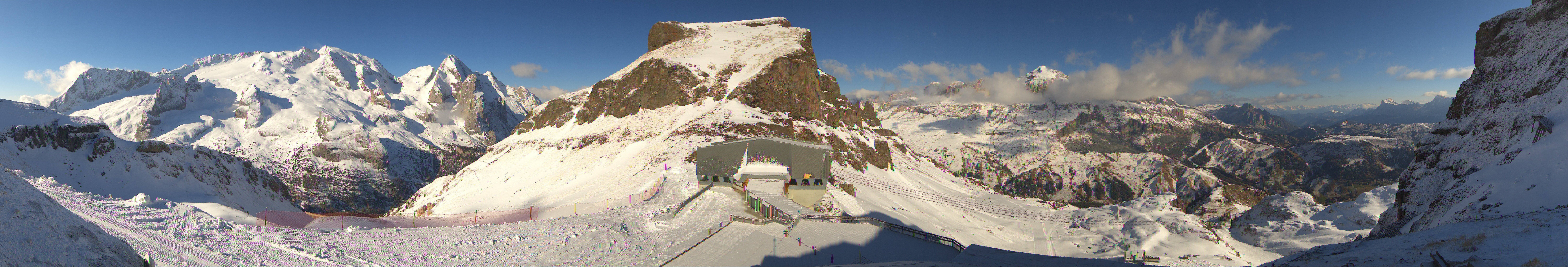 Archiv Foto Webcam Rundblick Arabba