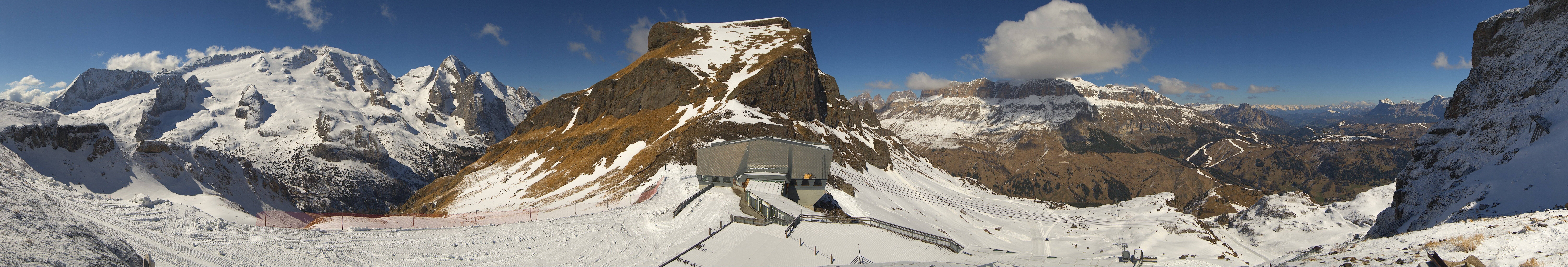 Archiv Foto Webcam Rundblick Arabba