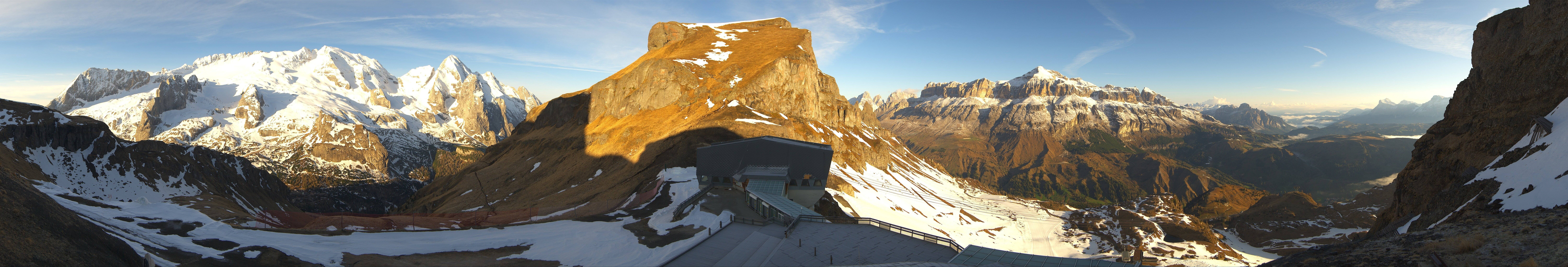 Archiv Foto Webcam Rundblick Arabba