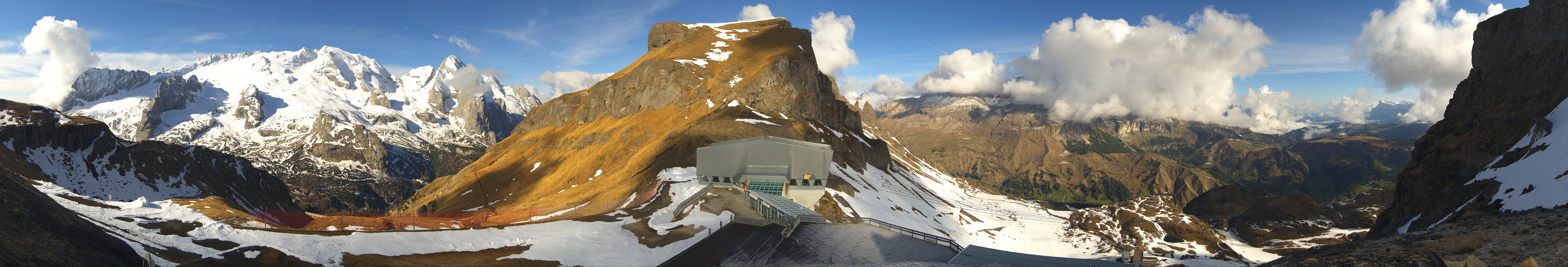 Archiv Foto Webcam Rundblick Arabba
