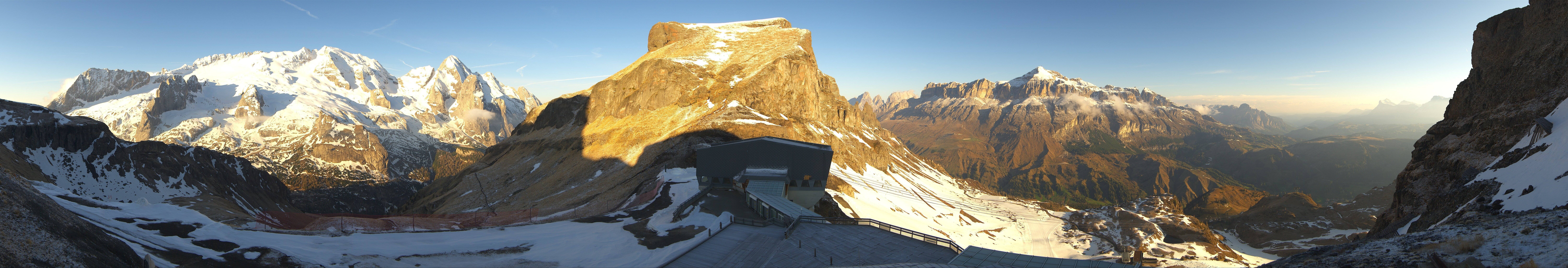 Archiv Foto Webcam Rundblick Arabba