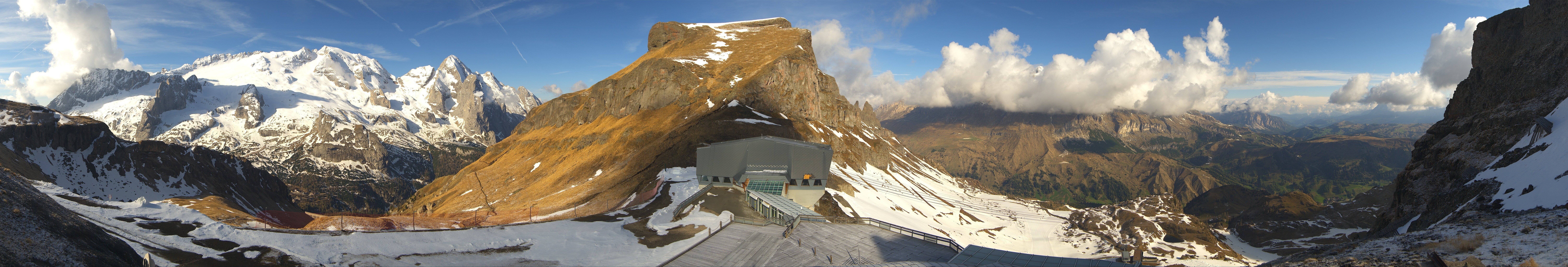 Archiv Foto Webcam Rundblick Arabba