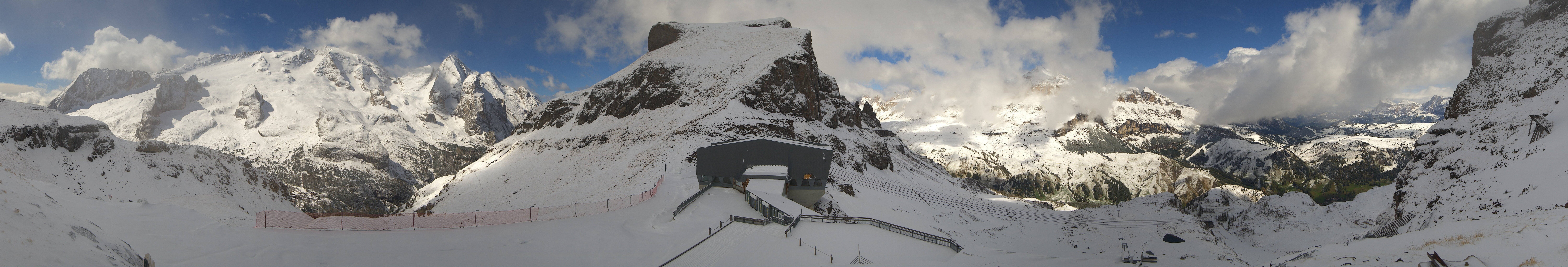 Archiv Foto Webcam Rundblick Arabba
