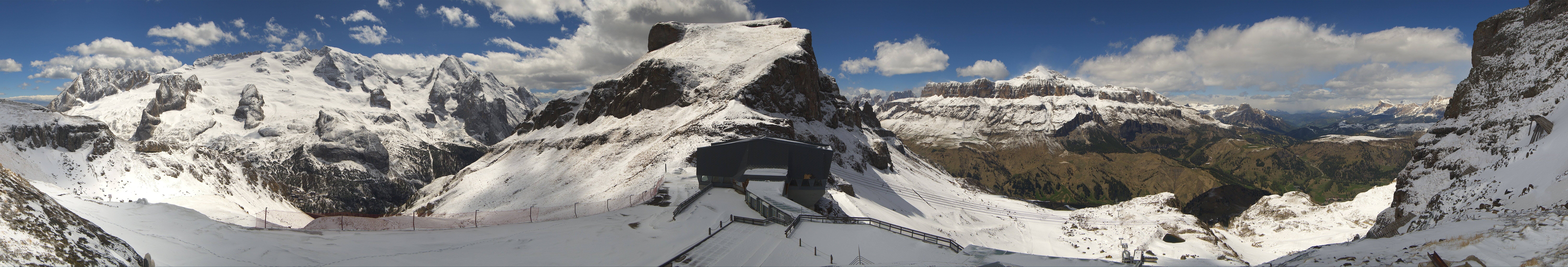 Archiv Foto Webcam Rundblick Arabba