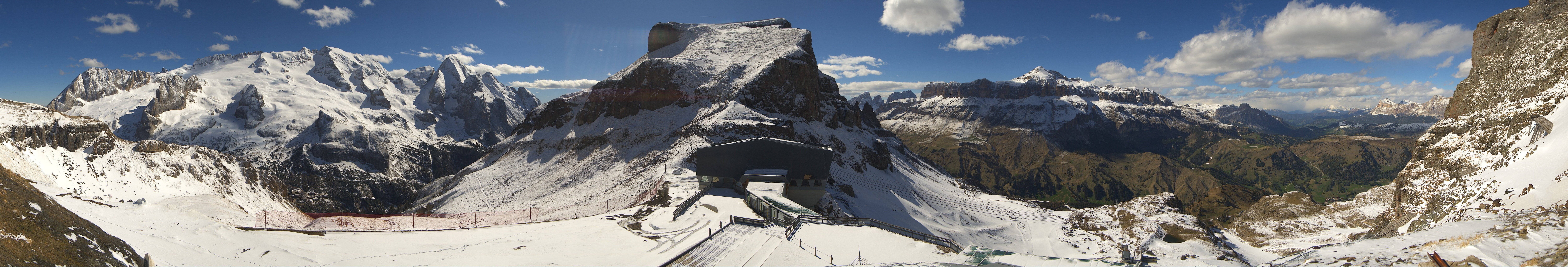 Archiv Foto Webcam Rundblick Arabba
